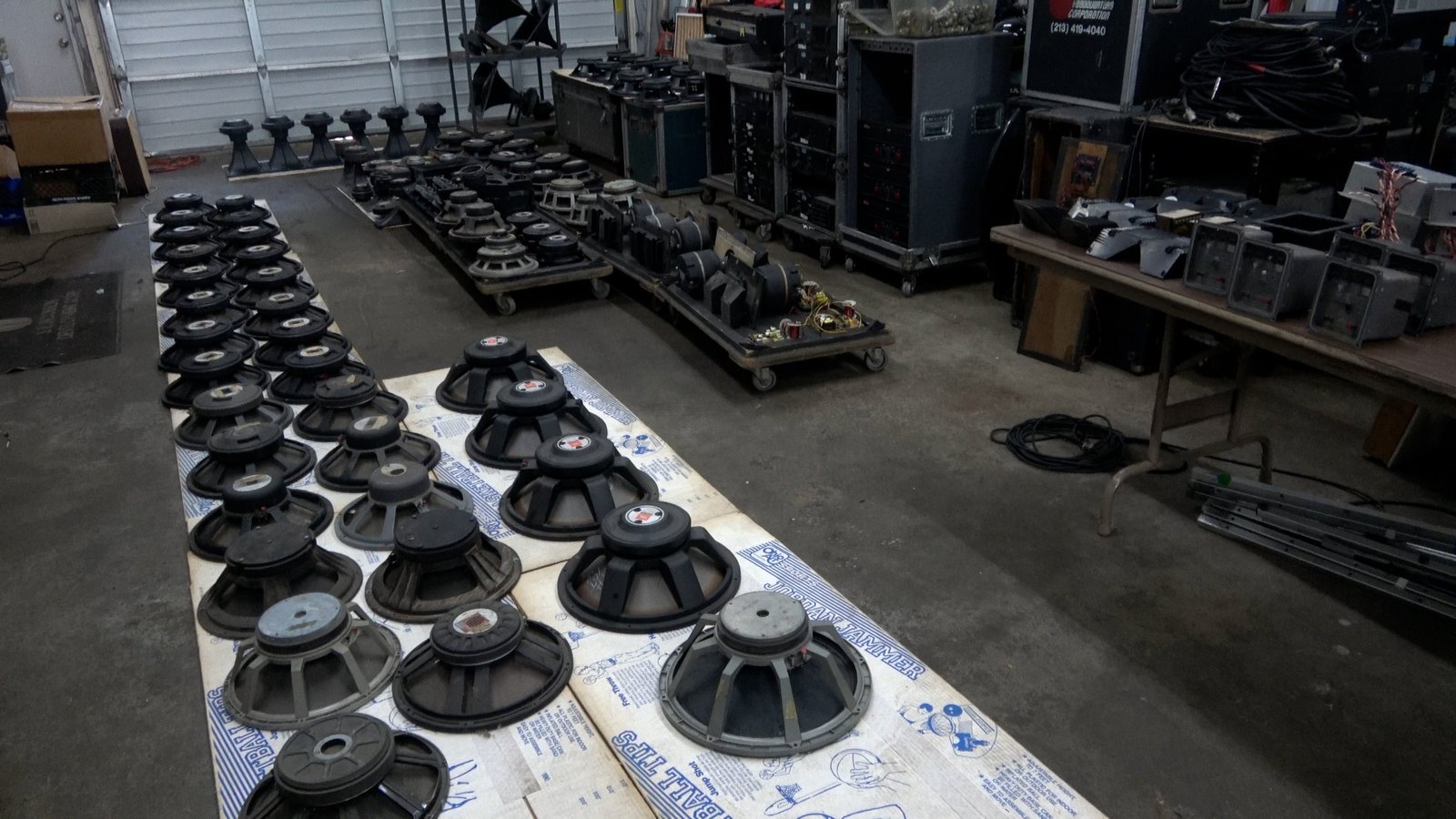 Vintage professional audio collection