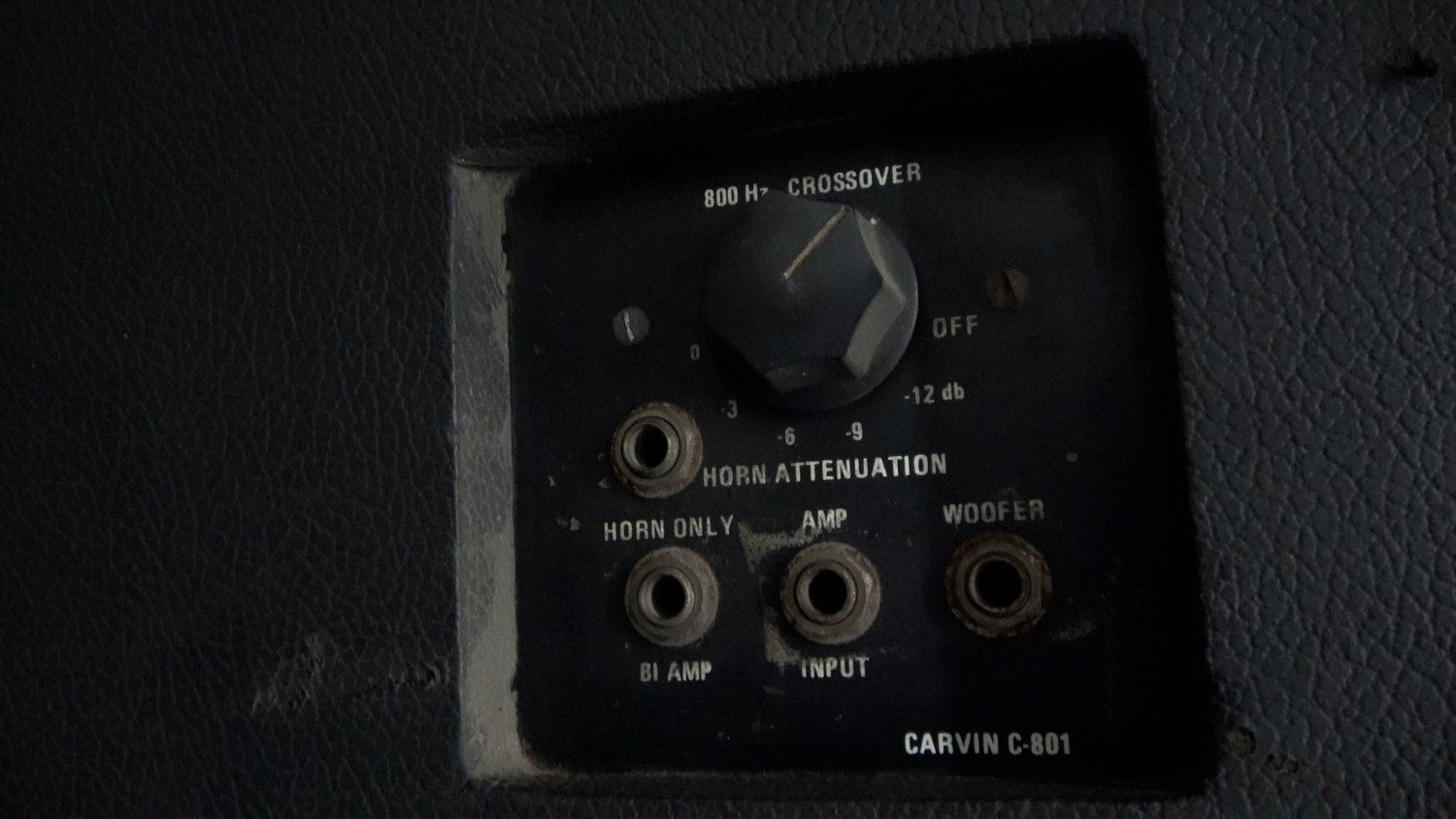 Carvin C-801 Assemblies detail
