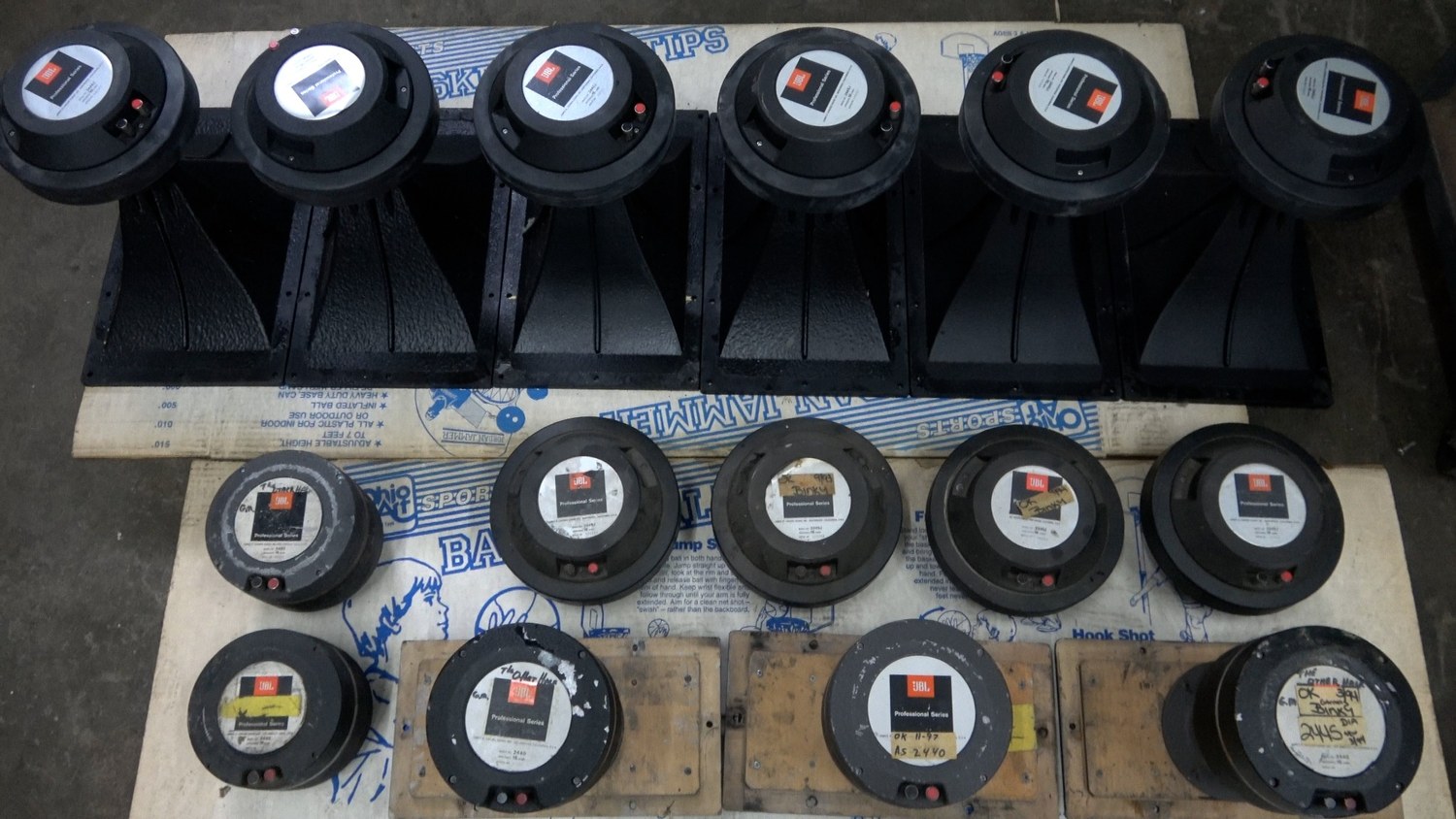 JBL compression drivers