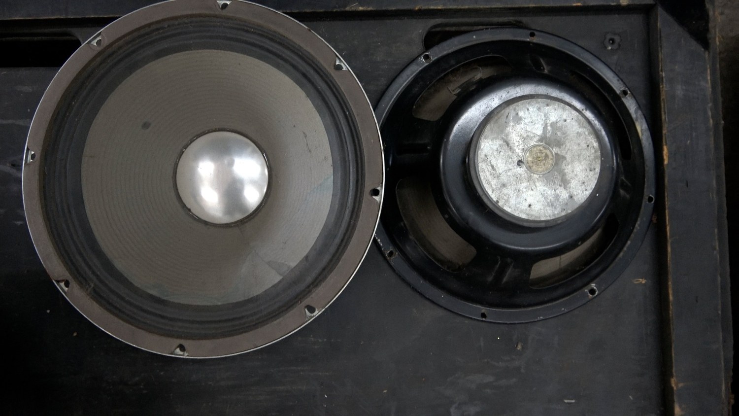 Unidentified vintage low-frequency speaker from the 1970s